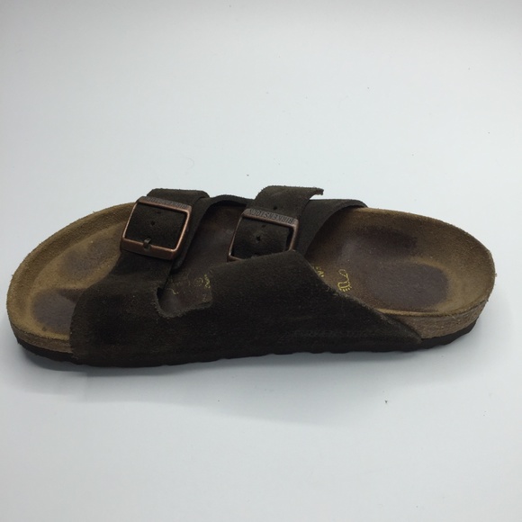 Birkenstock Arizona Double Strap Suede Sandals - Picture 4 of 7